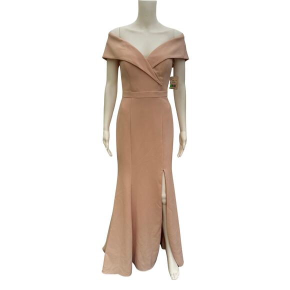 New With Tags Soft Pink Xscape Gown Size 4 - Picture 1 of 10